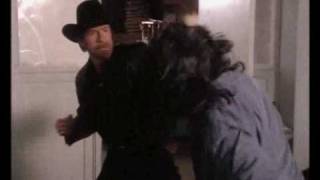 Walker Texas Ranger Fight Scene  Season One Technically season two [upl. by Ymerrej]