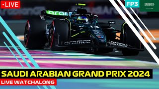 F1 Live Saudi Arabian Grand Prix 2024 FP3 Watchalong [upl. by Hjerpe23]