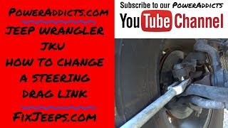 Jeep Wrangler JKU Drag link [upl. by Ellenid]