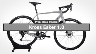 Rower Gravel Kross Esker 10 Microshift  Prezentacja roweru [upl. by Estel]