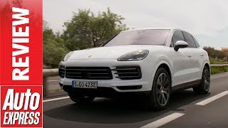 New Porsche Cayenne EHybrid review  2018 SUV flexes its electric muscles [upl. by Sowell]