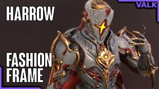 Harrow Fashion Frame  Warframe [upl. by Neelyak]