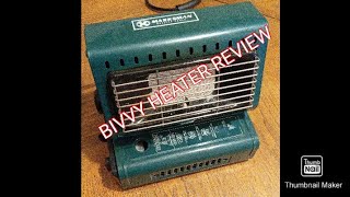 CHEAP BIVVY HEATER REVIEW  WINTER CARP FISHING carpfishing winterfishing tent [upl. by Etsyrk]