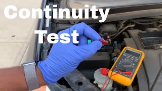 How To Test Your Fuses  using a multimeter continuity setting [upl. by Etnud]