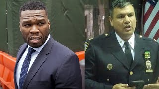 50 Cent Reacts To NYPD Commander Telling His Officers To quotShoot 50 Cent On Sightquot [upl. by Charlton743]