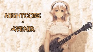 Nightcore  Avenir Louane [upl. by Mikes]