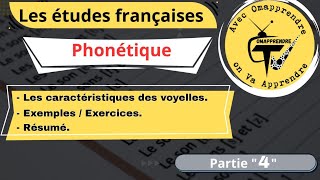 la phonétique  dévoiler les secrets des voyelles Partie 4 [upl. by Adym]