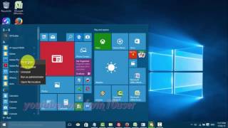 Windows 10  How to pin or unpin app to taskbar [upl. by Enilesor578]