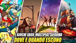 I 4 GIOCHI XBOX CHE DIVENTANO MULTIPIATTAFORMA ► Dove e quando escono [upl. by Ahsito]