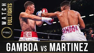 Gamboa vs Martinez FULL FIGHT July 27 2019  PBC on Showtime [upl. by Beore]