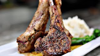 Garlic and Herb Crusted LAMB CHOPS RECIPE Very Delicious amp Juicy [upl. by Ronalda]