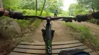 Going down Alpine at Mountain Creek Fezzari delano peak dvo suspension gopro 12 black [upl. by Farly]