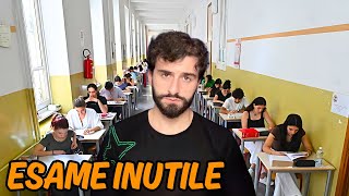 LEsame di maturità è INUTILE e va abolito [upl. by Llerroj]