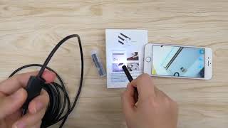 HD Endoscope Inspection Camera for iPhone and Android [upl. by Vashti]