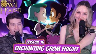 LUMITY DANCE AT GROM  The Owl House Season 1 Couple Reaction  Ep 16 quotEnchanting Grom Fright” [upl. by Annohsak]