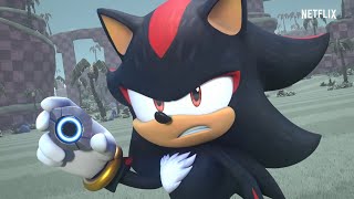 Sonic Prime  Sonic Vs Shadow Clip [upl. by Hernandez864]