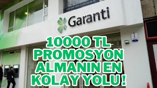 GARANTİ BANKASI PROMOSYON GÜNCELLEME NASIL YAPILIR  ŞUBEYE GİTMEDEN PROMOSYON GÜNCELLEME  2024 [upl. by Harlene]