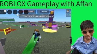 ROBLOX another Game play with Little Affan  Nawabzaade Gamers [upl. by Eselrahc]