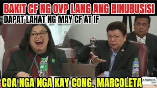 COA MAY PINAGTATAKPAN CONG MARCOLETA NAG INIT trending vpsara [upl. by Sands947]