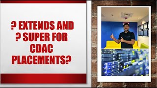 extends and super key word answers for cdac placements [upl. by Ahtekal266]