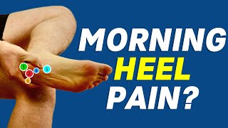 Heel Pain in the Morning  What causes back of heel pain in the morning  Lower Heel Pain [upl. by Aleinad982]