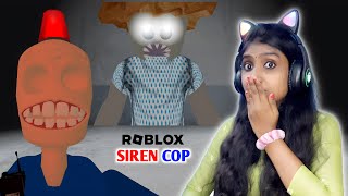 Escaped From SIREN COP Prison in ROBLOX  Jeni Gaming 20 [upl. by Isyak292]