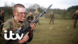 The Paras Men of War  The Recruits Face Up to Gruelling Bayonet Exercises  ITV [upl. by Ellenyl194]