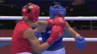 Womens Boxing Middle 75kg Round Of 16  Full Bouts  London 2012 Olympics [upl. by Sherrer]