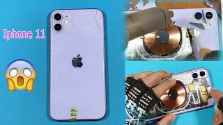 iphone 11 back glass replacement  Iphone 11 back glass change [upl. by Ignacius]