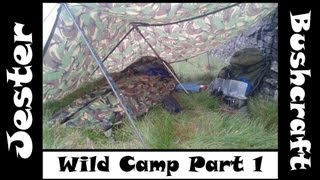 Solo Wild Camp On Pendle Hill amp SHTF DX Event  Part 1 [upl. by Inajna]