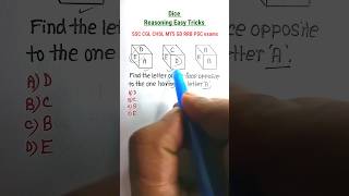 Dice  Dice Reasoning for SSC CGL GD CHSL Exams Reasoning Classes by Tumi Jitbe [upl. by Acino]