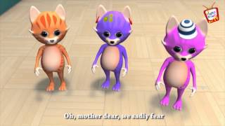 ★2 HOURS★ 3 Little Kittens  Children Rhymes Nursery Songs with Lyrics  Popular Nursery Rhymes [upl. by Puiia]