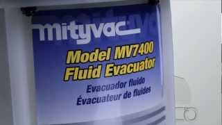 Mityvac MV7400 Fluid Extractor Overview [upl. by Nivlac]