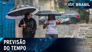 Tempo instável deve causar chuva na costa brasileira  SBT Brasil 170924 [upl. by Church]