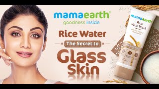 Want Korean Glass Skin Glow Mamaearth Rice Water Face Wash Deeply Hydrates amp Gives You Glass Skin [upl. by Tevlev]