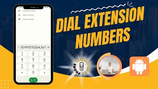 How to Dial Extension on Android [upl. by Auric]