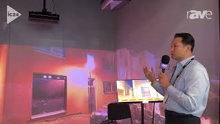 InfoComm 2024 AWOL Vision Demos 3500 MAX Laser Projector in 270Degree Immersive Projection Cave [upl. by Seow]