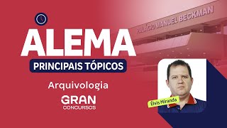 Concurso ALEMA  Principais tópicos  Arquivologia com Élvis Miranda [upl. by Ysdnyl32]