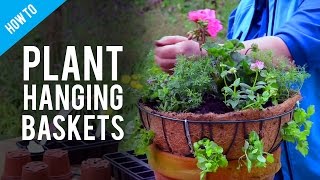 A Guide To Hanging Basket Plants amp Flowers [upl. by Dnomar]