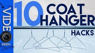 10 COOL THINGS YOU CAN DO WITH COAT HANGER [upl. by Preiser2]