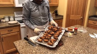 How to get the BEST Crispy Chicken Wings  Oven Baked Chicken Wings Recipe [upl. by Gabrielle]