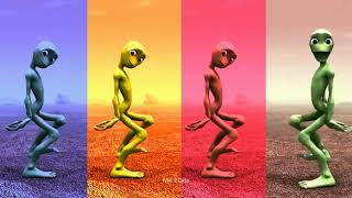 Alien dance VS Funny alien VS Dame tu cosita VS Funny alien dance VS Green alien dance VS Dance [upl. by Ellenrahc]