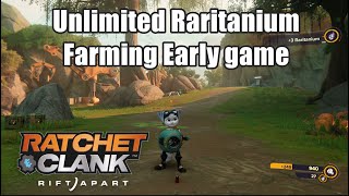 How To Get Unlimited Raritanium Early Game And Fast Lvl Up Weapon Ratchet amp Clank  Rift Apart [upl. by Helsie]