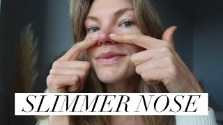 SLIMMER amp SHARPER NOSE Massage amp Exercises [upl. by Elene]