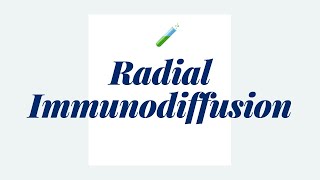 Radial Immunodiffusion Explained Immunology [upl. by Kiah382]