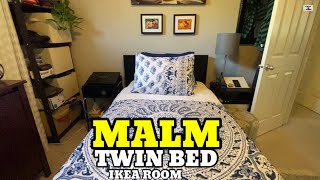 HOW TO ASSEMBLE MALM TWIN BED IKEA ADAEAGLE [upl. by Nahtaneoj908]