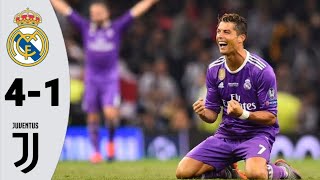 Real Madrid vs Juventus 41  UCL Final 2017  Highlights Ultra HD [upl. by Anaicul]