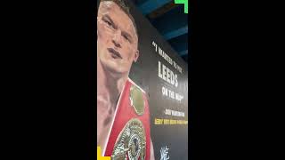 FIRST LOOK at breathtaking Josh Warrington mural [upl. by Centeno]