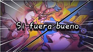 La Pelea de Jotaro VS Dio si fuera buena IA Cover [upl. by Aineles]