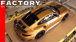 Porsche 911 Turbo S Exclusive Series Factory [upl. by Petronille466]